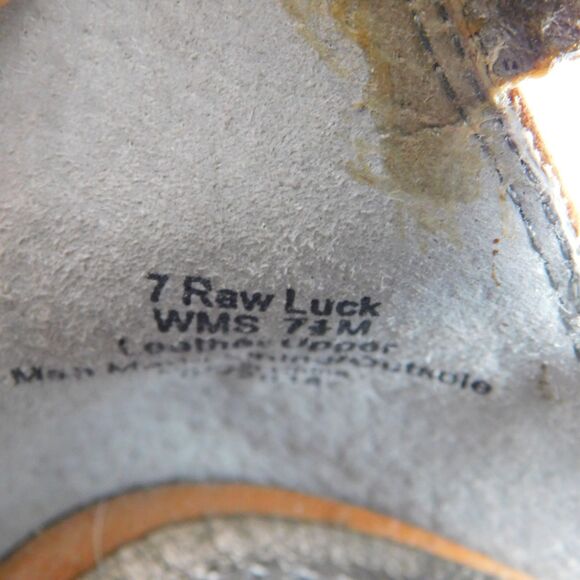 Kenneth Cole Reaction Raw Luck Women’s Suede Ankle Boots 7.5 Rear Zip Toffee EUC - Picture 5 of 12